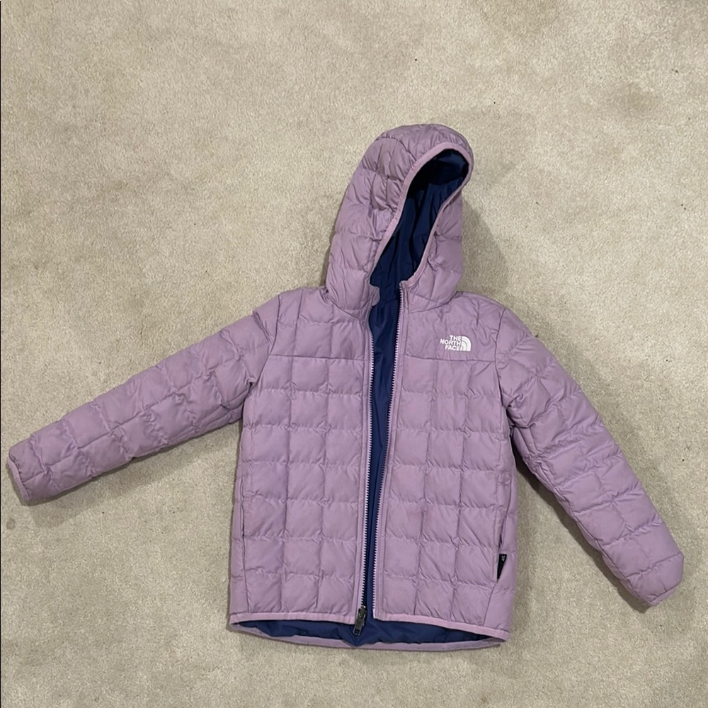 The North Face Kids Jacket in Lavender and Navy